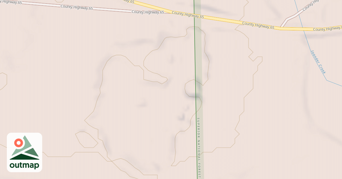Map of FH 14 SPUR 717