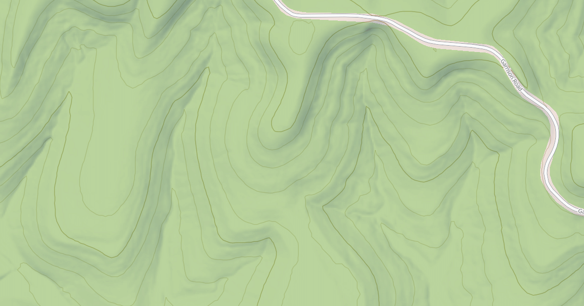 Map preview of GARRISON RIDGE SOUTH