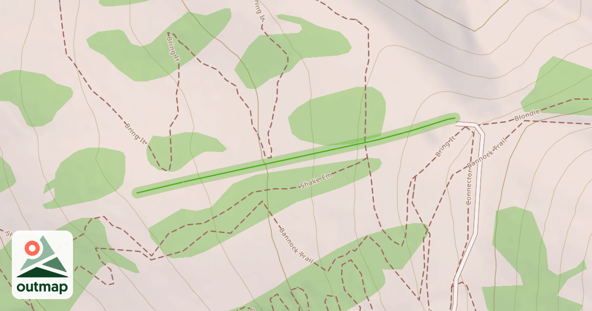 Map of Upper Exhibition