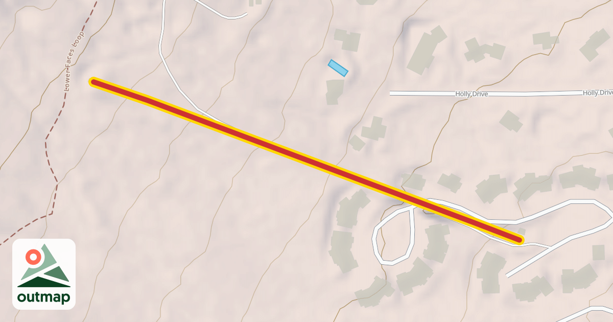 Map of Moose Creek Quad