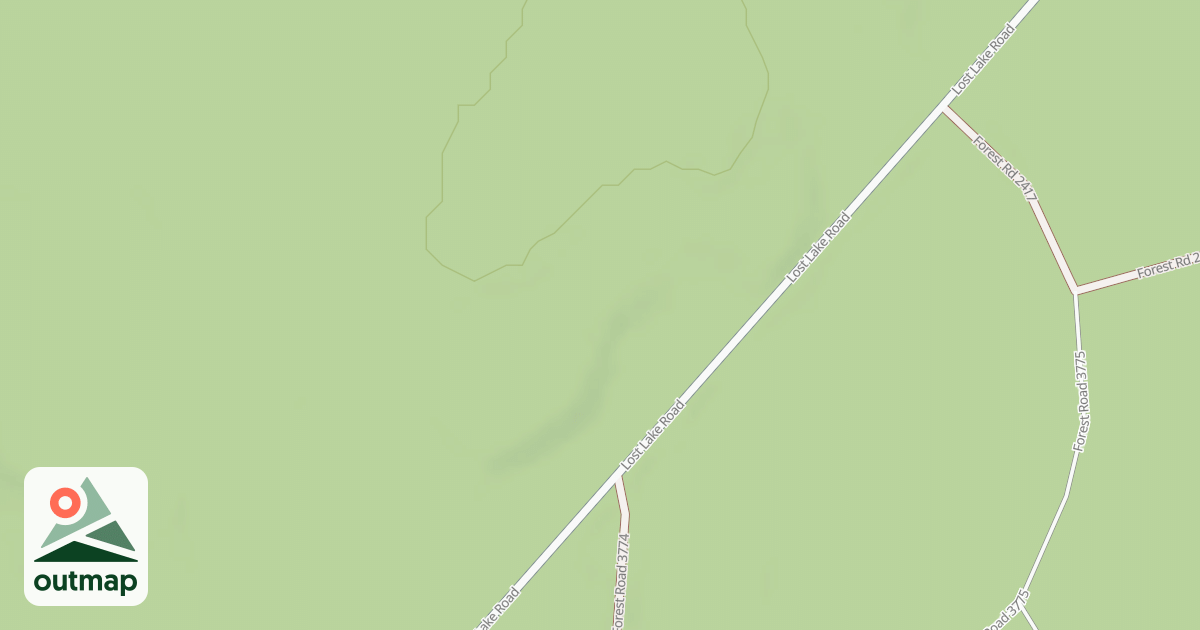 Map of FR 2156W