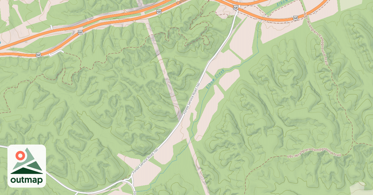 Map of CALLOWAY ROAD