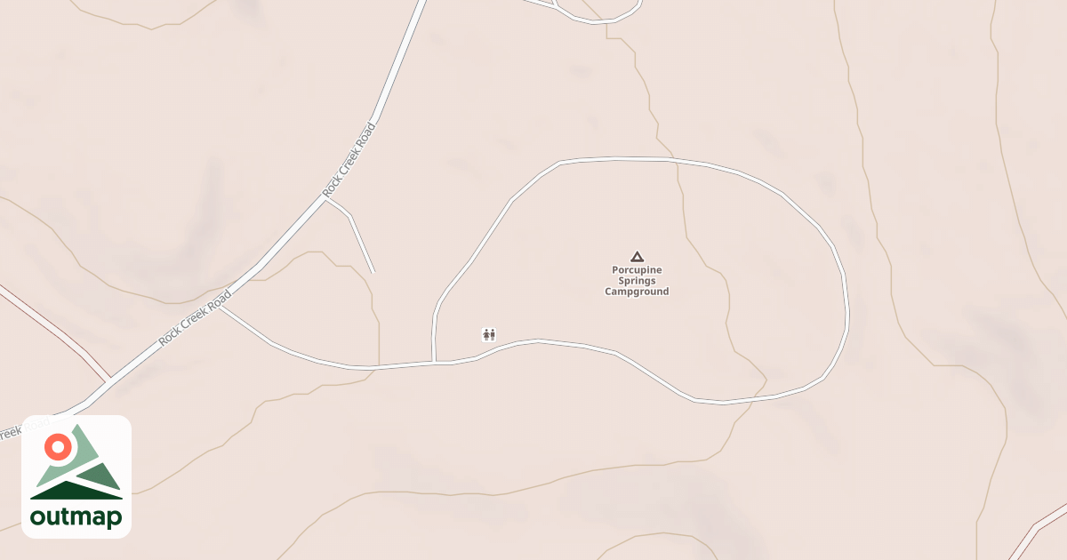 Map of PORCUPINE C G LOOP D