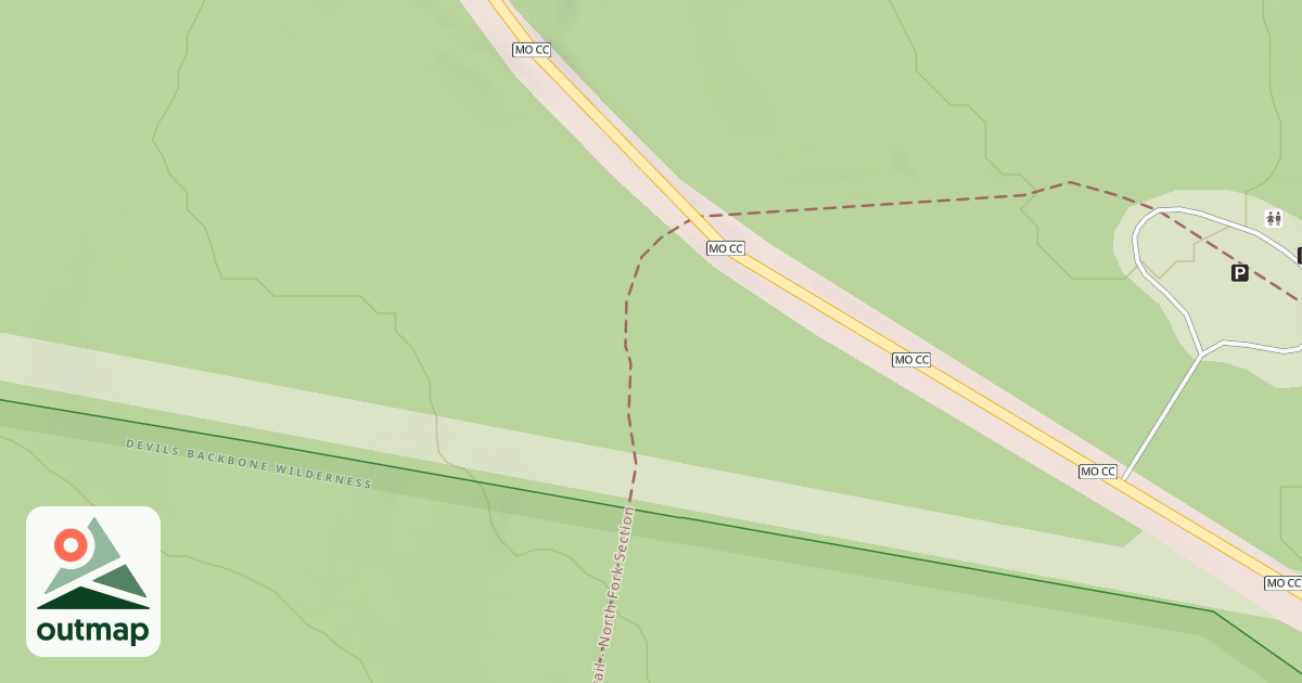 Map of MCGARR RIDGE