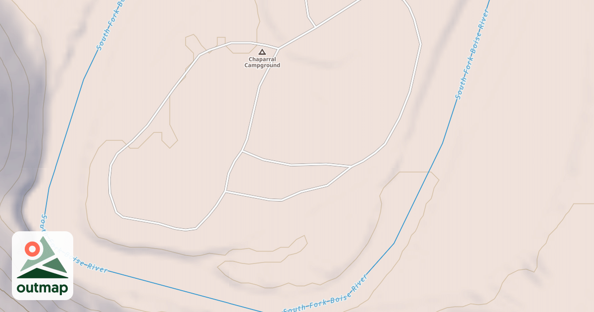 Map of CHAPARRAL CG LOOP C