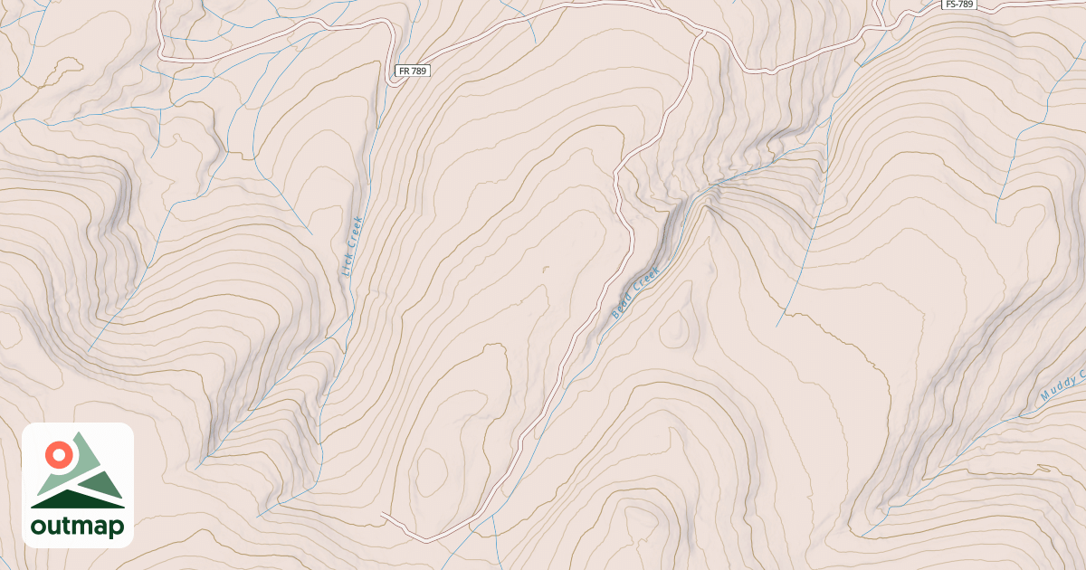 Map of BEAD CREEK