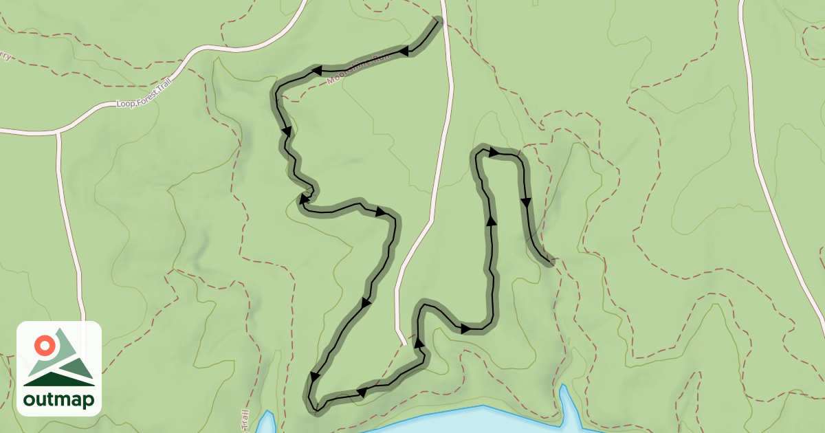 Map of Moonshine Run