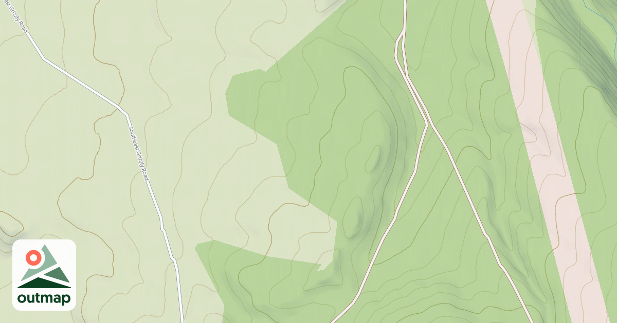 Map of USFS Motor Vehicle Use Map Roads {1F797776-5F3C-4FD1-8364-DE7F12440D22}