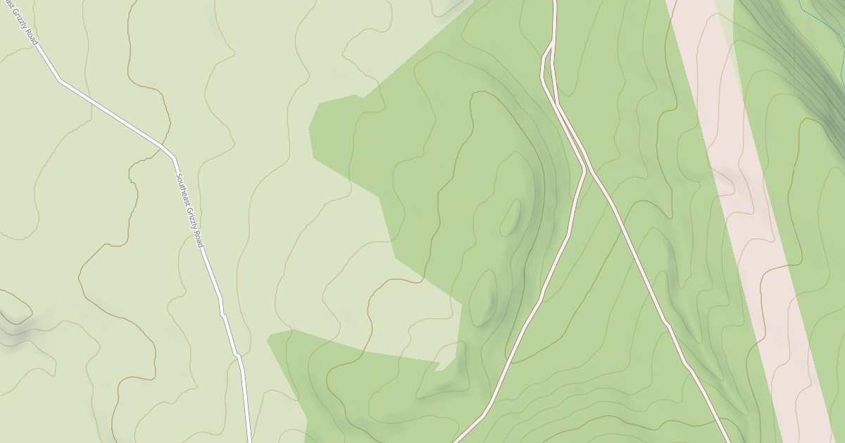 Map preview of USFS Motor Vehicle Use Map Roads {1F797776-5F3C-4FD1-8364-DE7F12440D22}