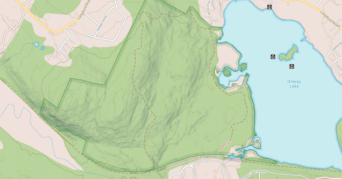 Map preview of West Trail