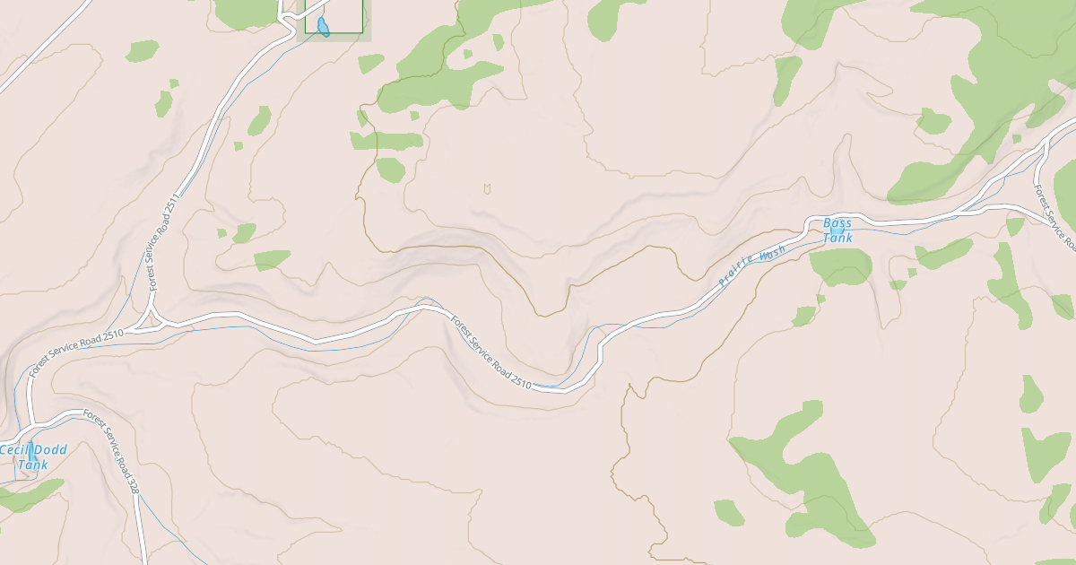 Map preview of BASS TANK RD.