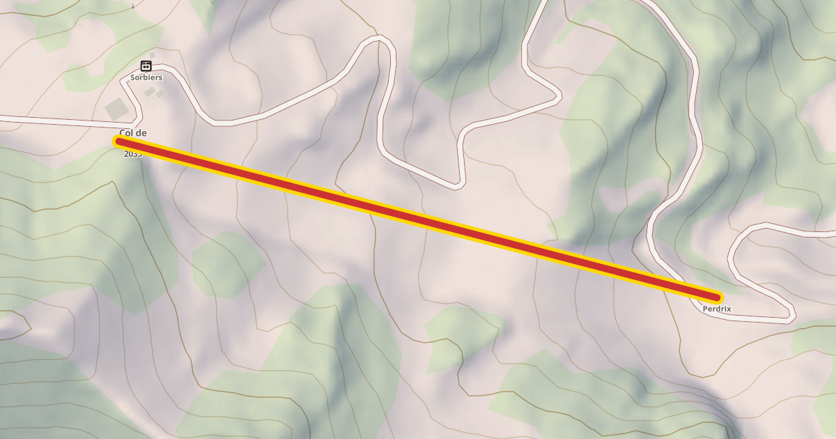 Map preview of Perdrix