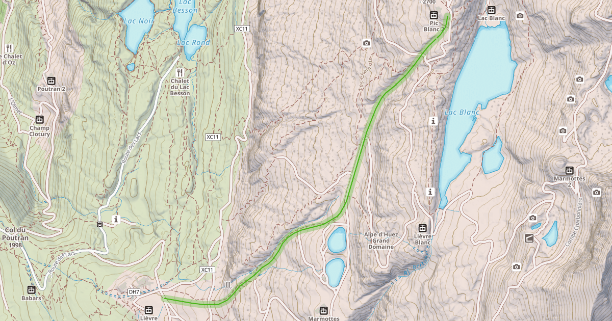 Map preview of Couloir