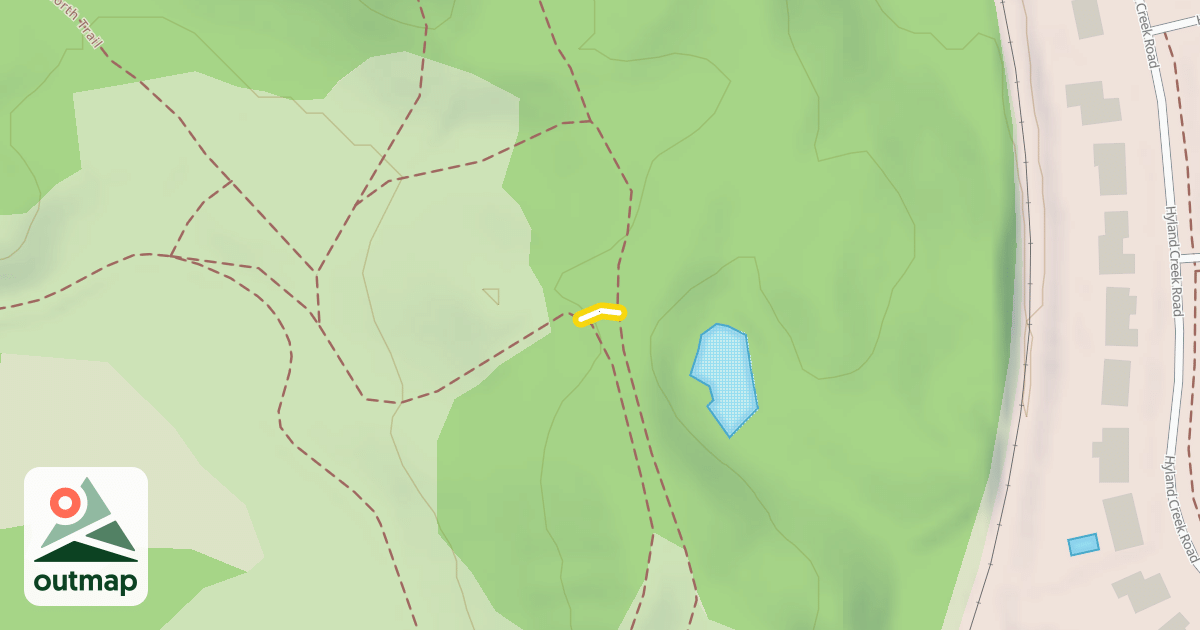 Map of Scenic Foothills