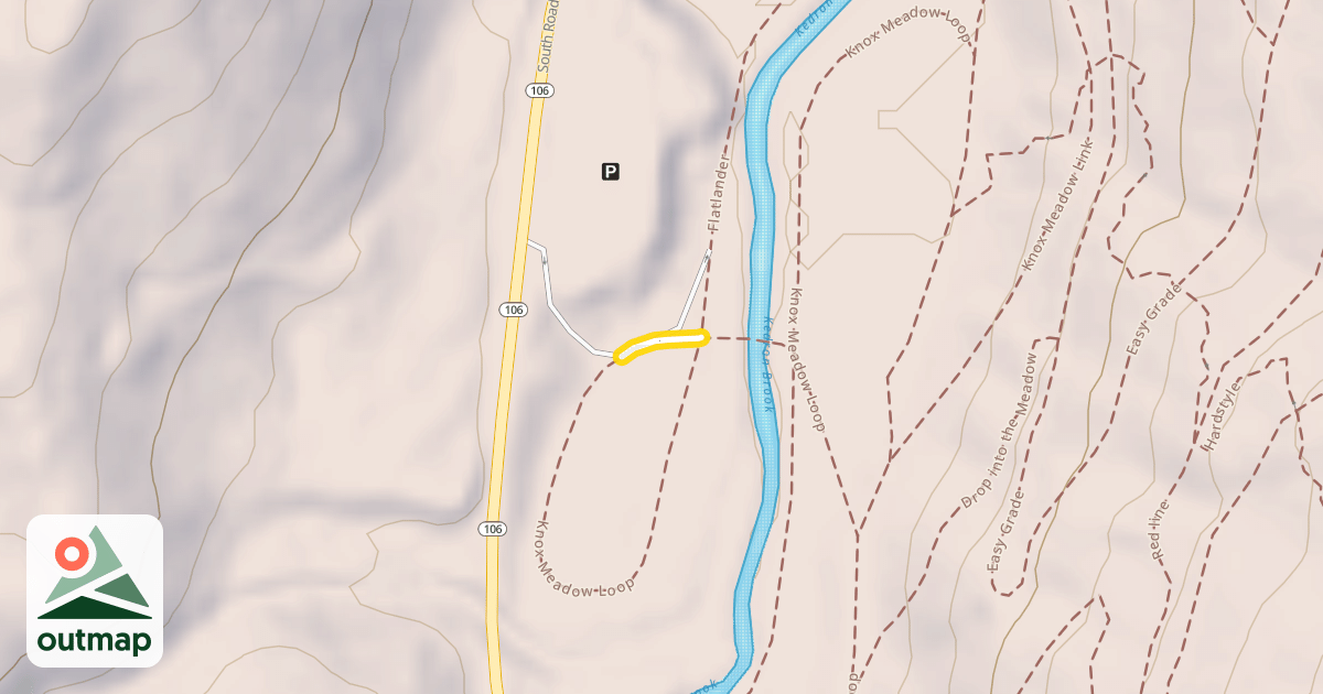 Map of Knox Meadow Loop