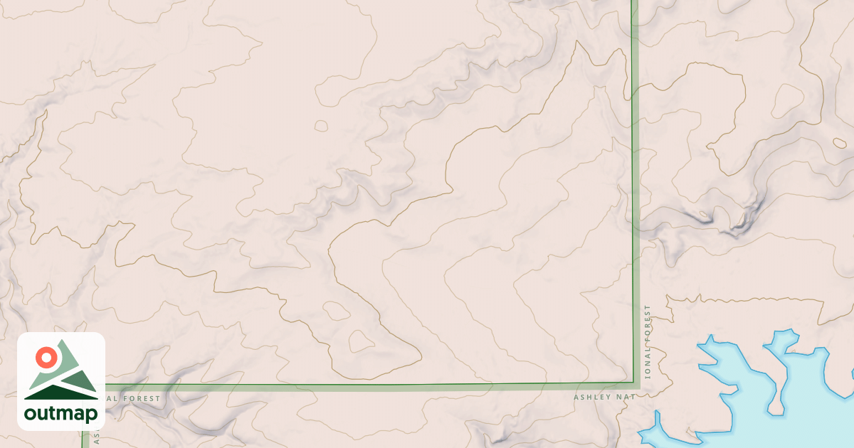 Map of SOUTH CONFLUENCE