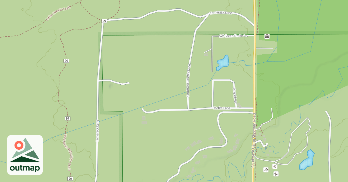 Map of TAM LANE