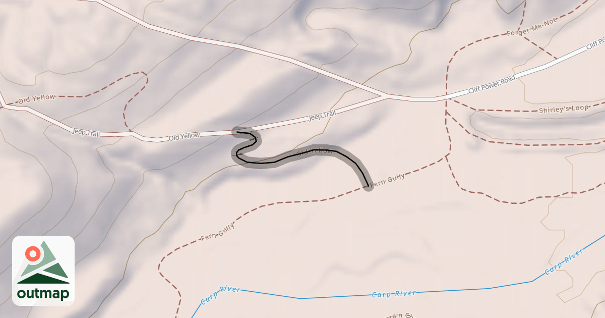 Map of Old Yellow