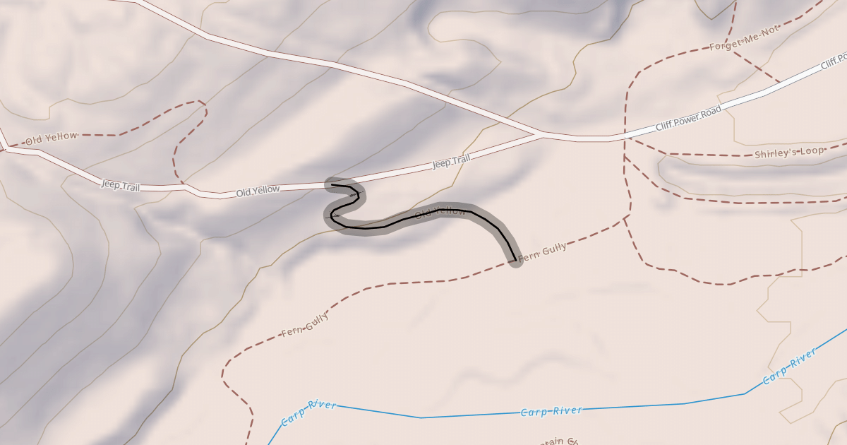 Map preview of Old Yellow