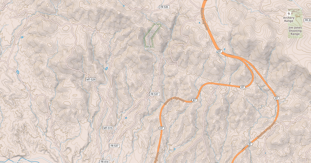 Map preview of FDR 537