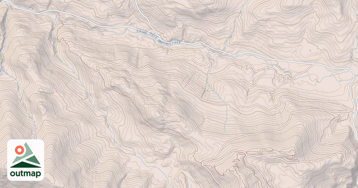 Map of LITTLE LK T.S. FY 90