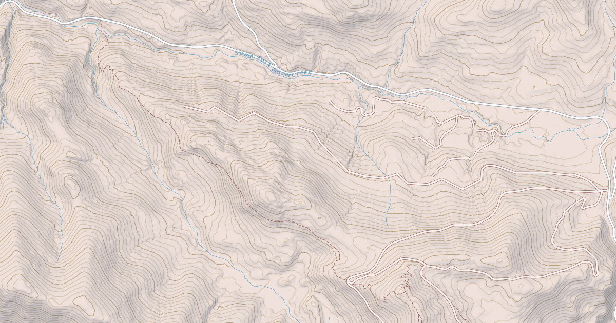 Map preview of LITTLE LK T.S. FY 90