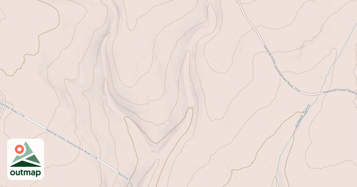 Map of USFS Motor Vehicle Use Map Roads {F0FE4636-3BC6-4BC8-BAF3-323F94DEA01A}