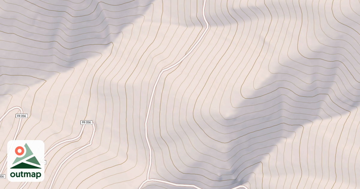 Map of BARLOW CR SPUR