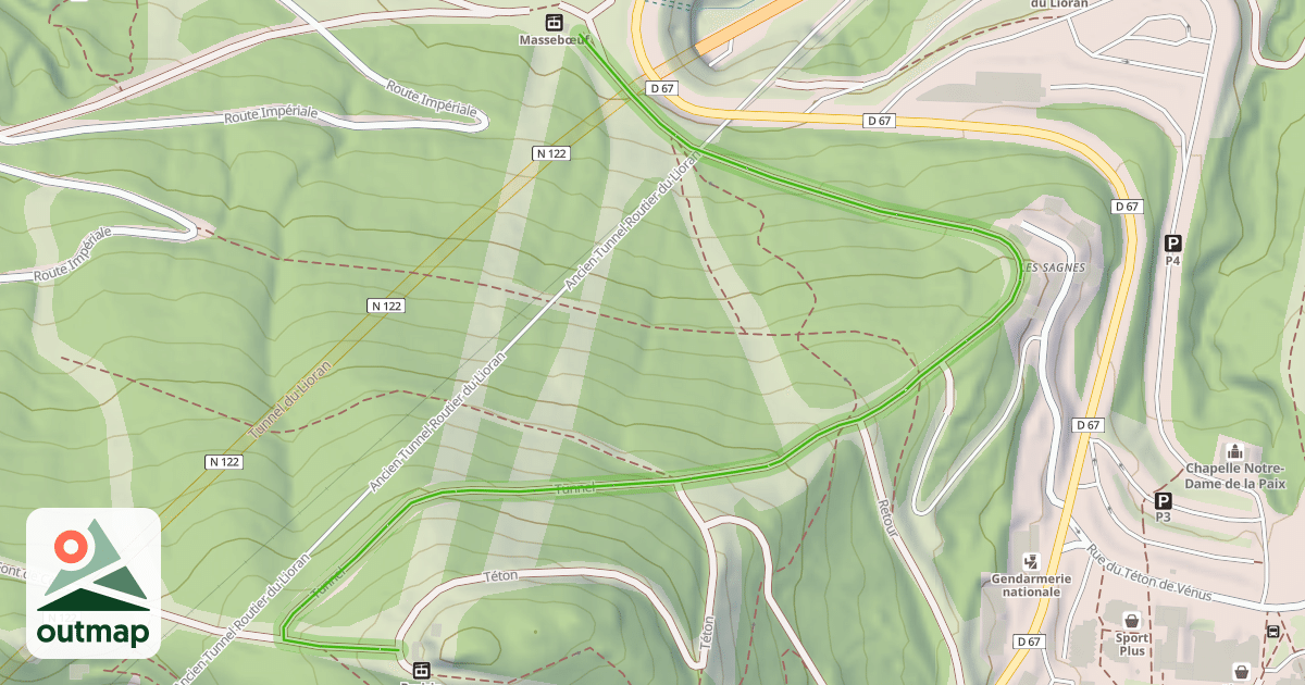 Map of Tunnel