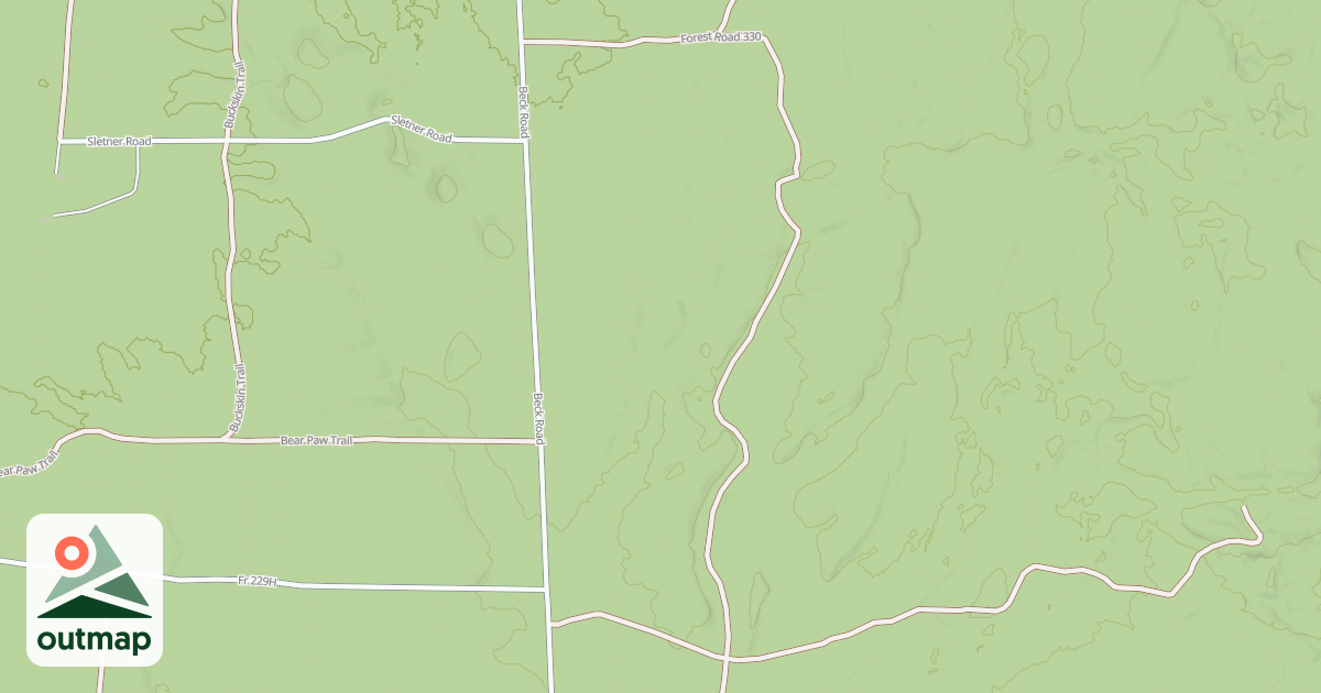 Map of FR 330