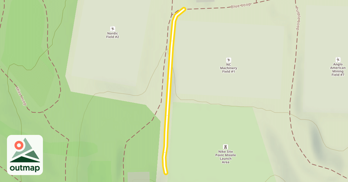 Map of Blue Loop