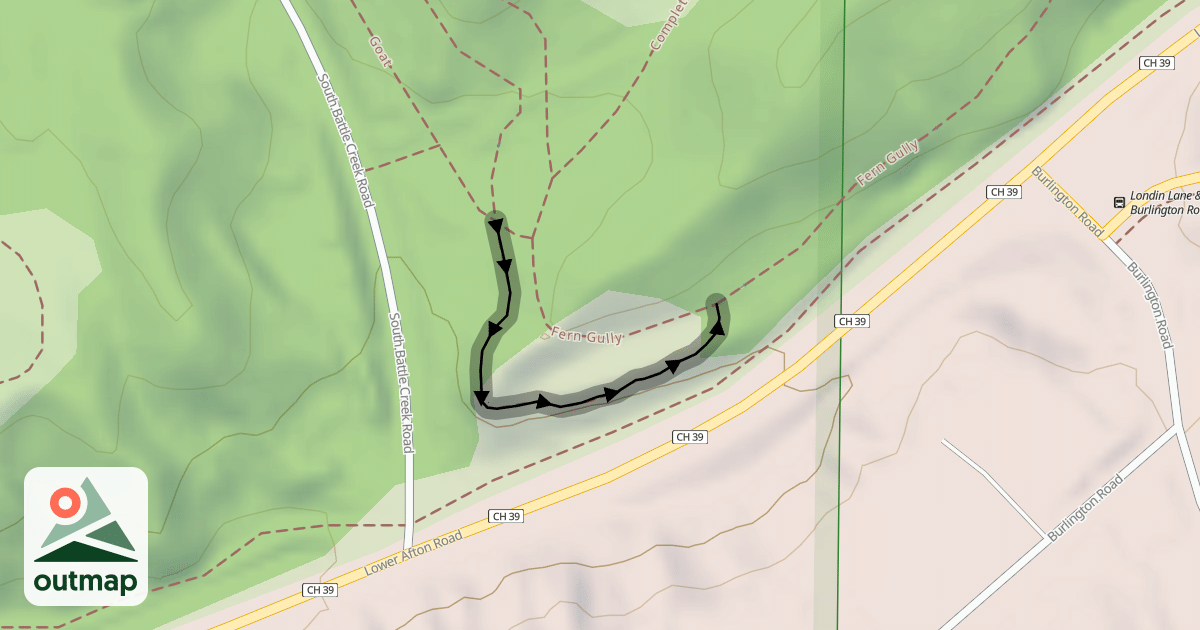 Map of Lower Goat