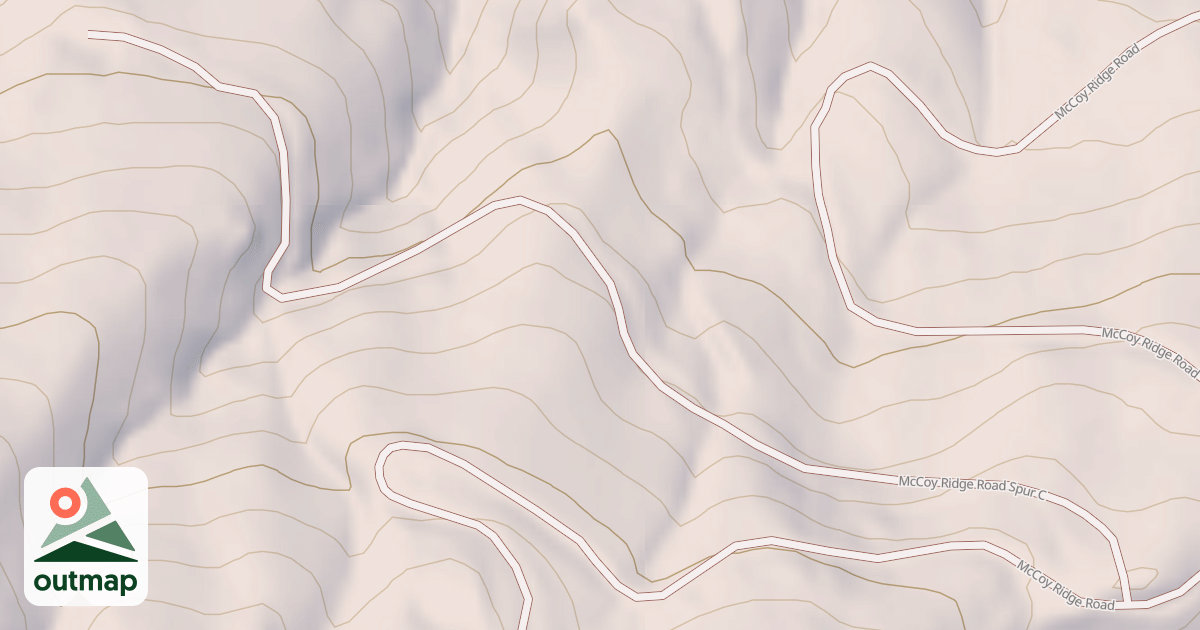 Map of MC COY SPUR C