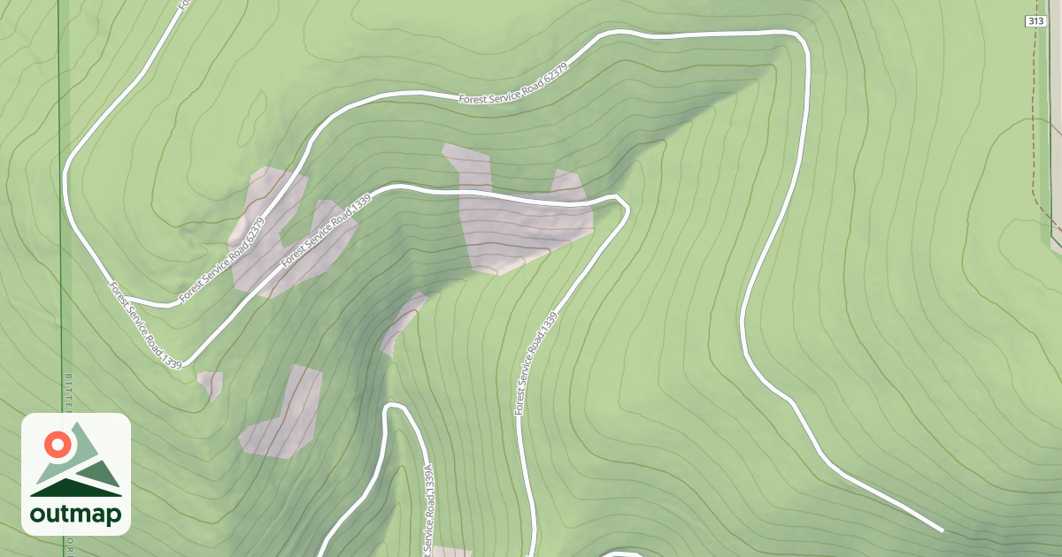 Map of (FDR) CLAREMONT