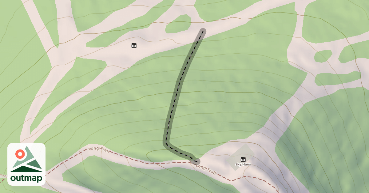 Map of Tuckerman's Chute