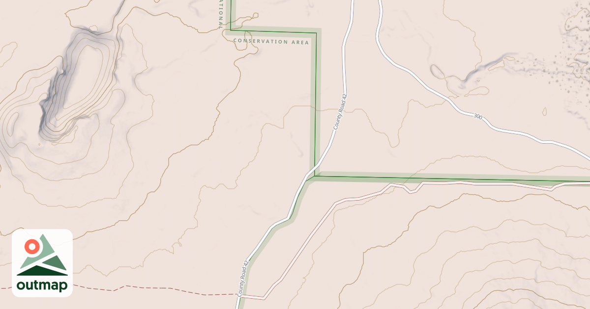 Map of Continental Divide National Scenic Trail