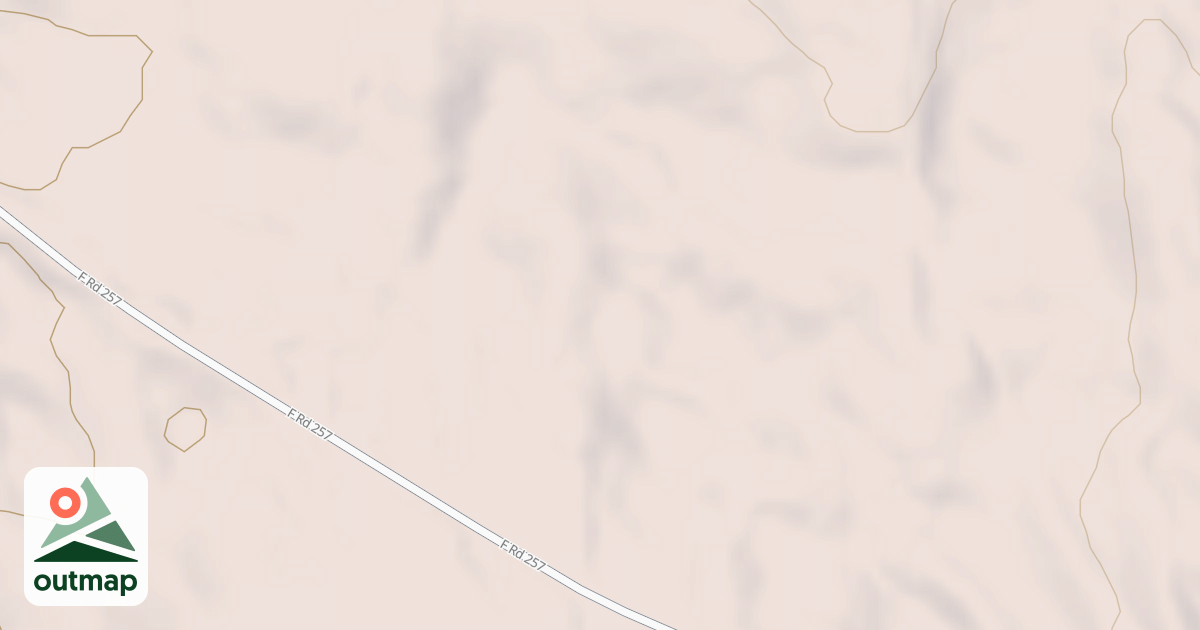Map of Big Aspen Spur G