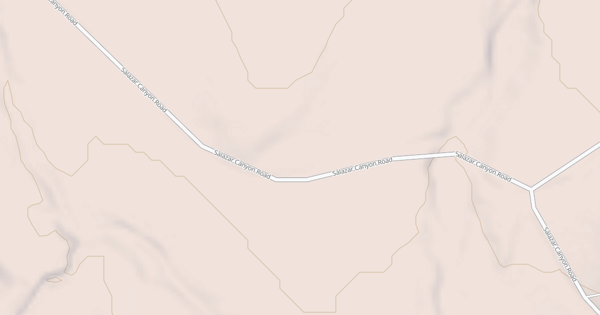 Map preview of SALAZAR CANYON