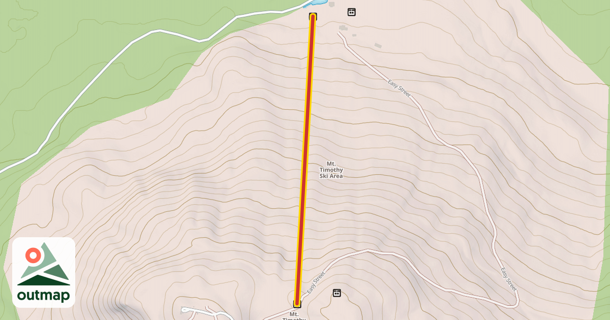 Map of T-Bar