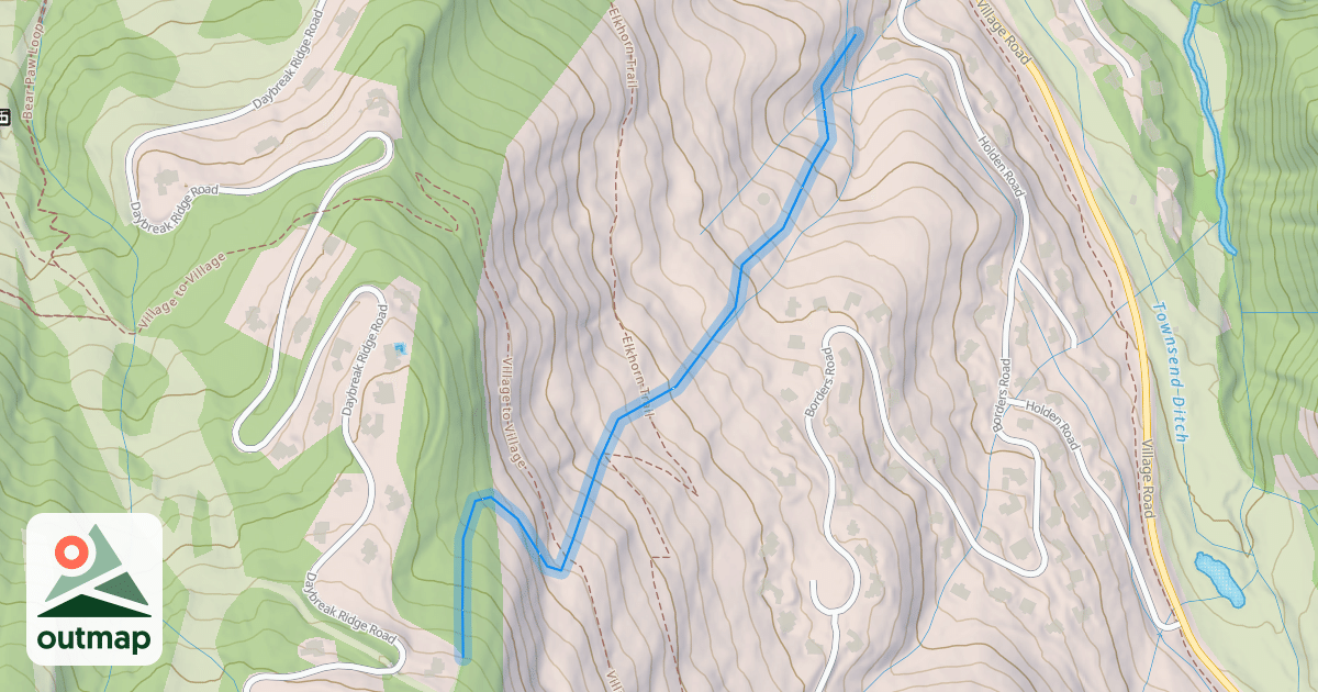 Map of McCoy Skiway
