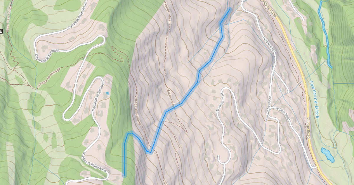 Map preview of McCoy Skiway