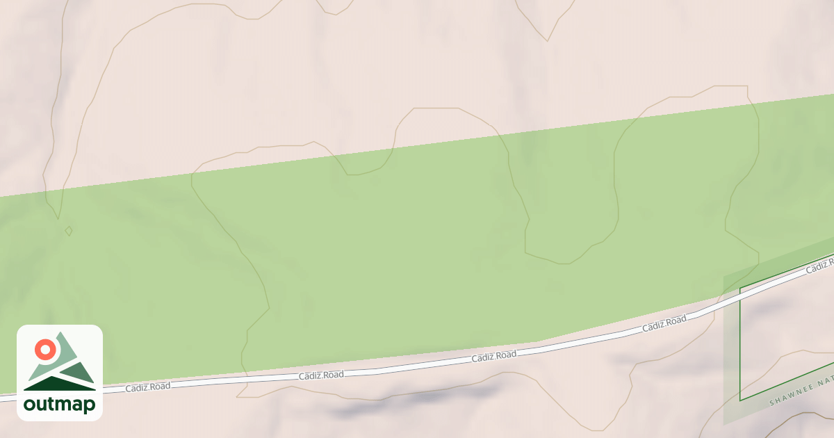 Map of COUNTY RD SPUR #2