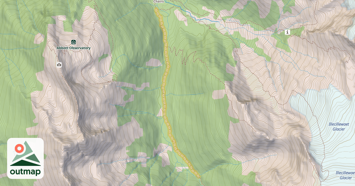Map of Asulkan Valley Trail