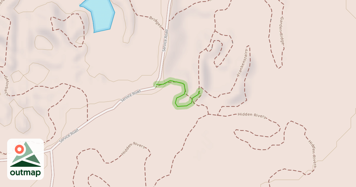 Map of Rock Garden Bailout