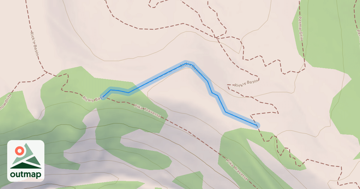 Map of Rick's Basin