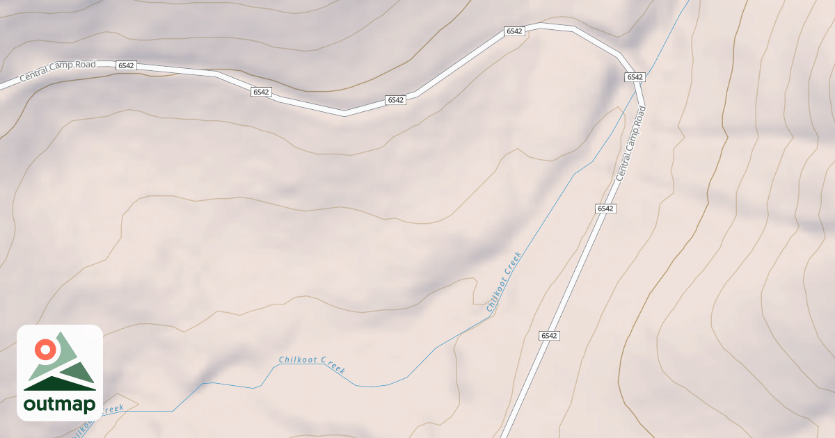 Map of CENTRAL CAMP T18