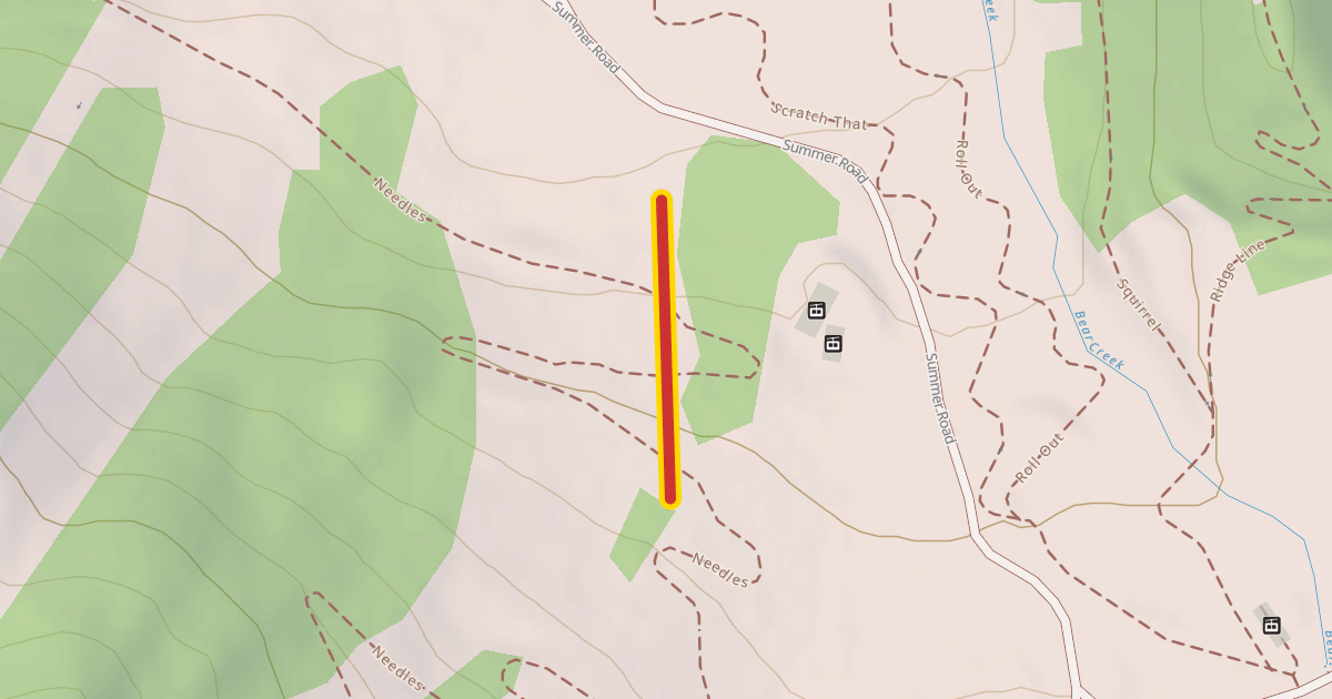 Map preview of Wildcat Handle Tow