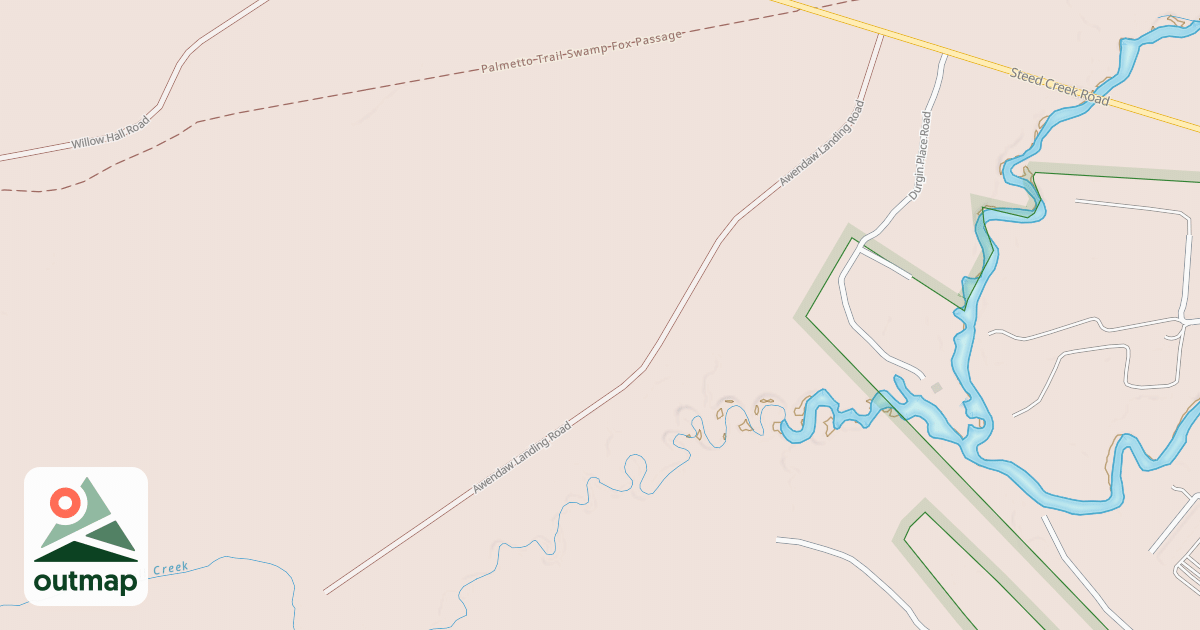 Map of STEED CREEK