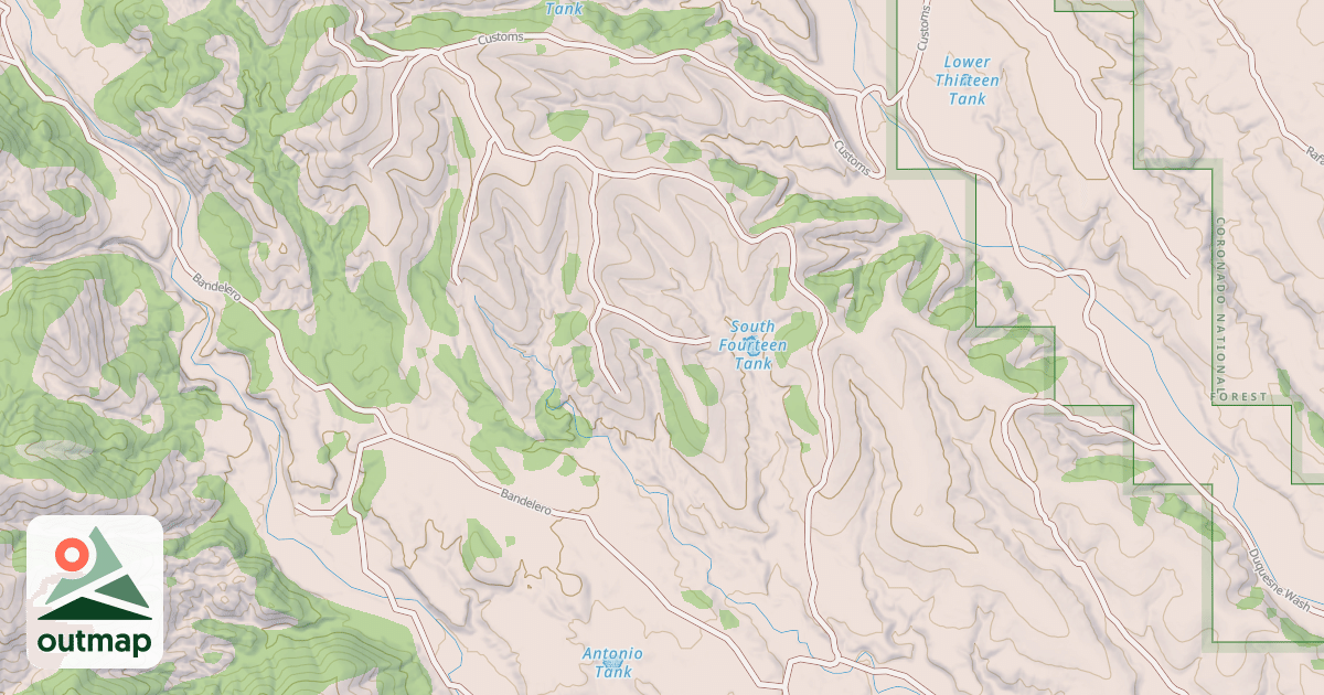 Map of CUSTOMS