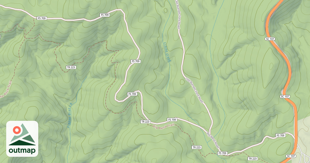 Map of BIG BEND